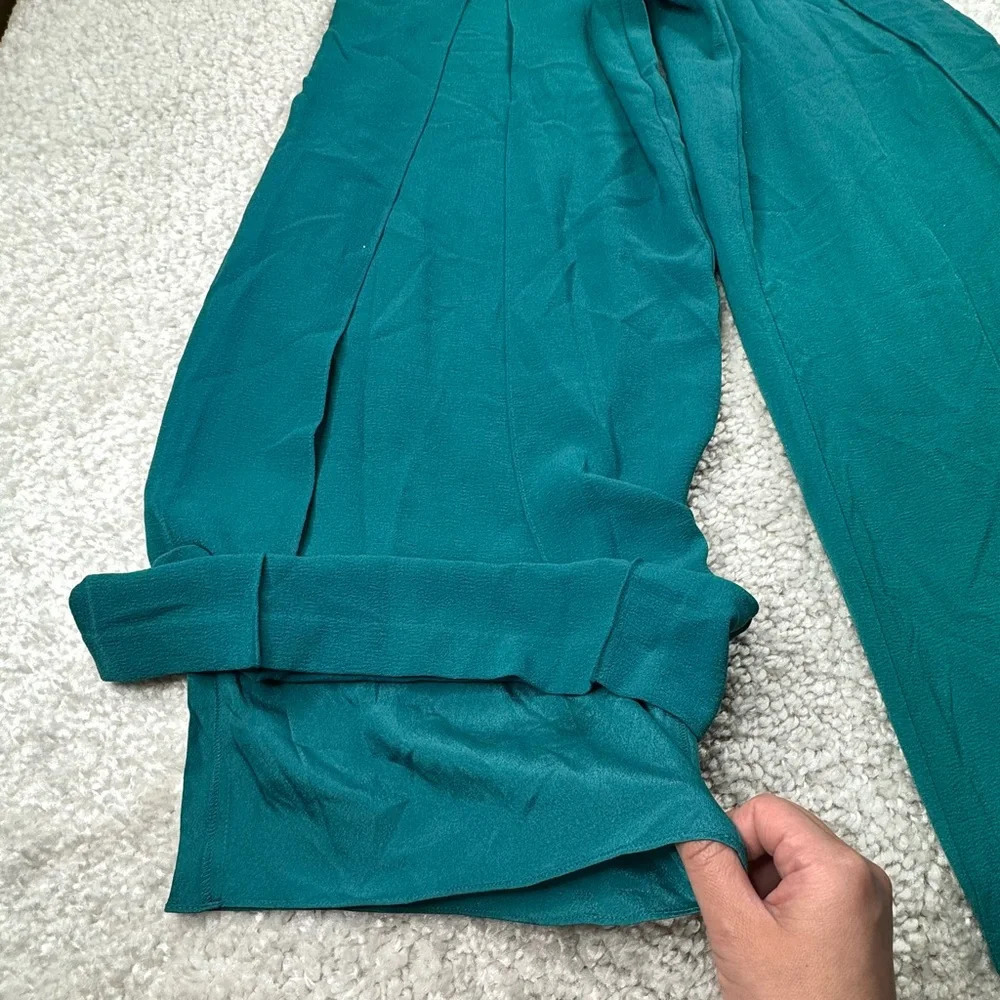 Dress The Population Rai Pleated Wide-Leg Jumpsuit Romper Cruise Event Gala Larg - Picture 6 of 16